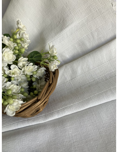 Nappe de vendange, linge ancien