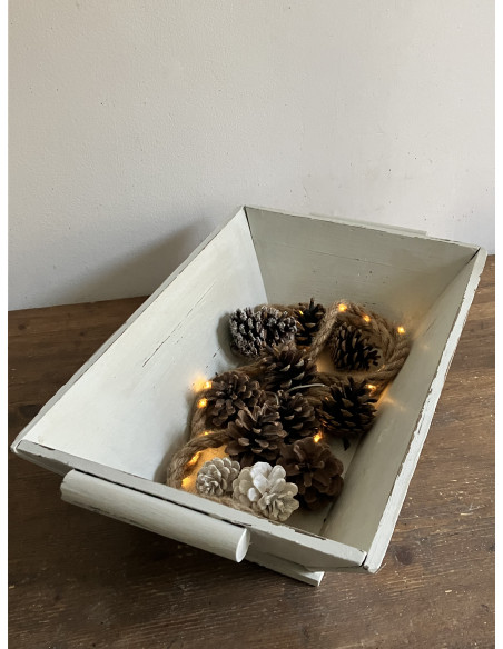 Baquet en bois, art populaire