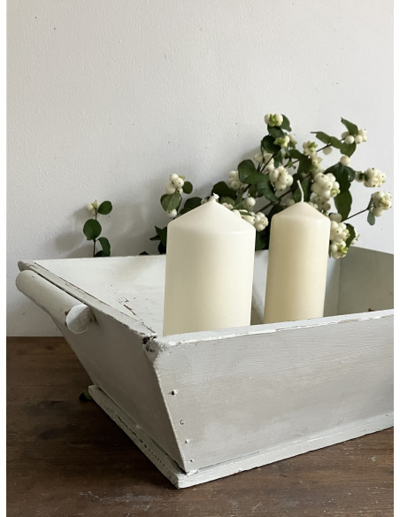 Baquet en bois, art populaire