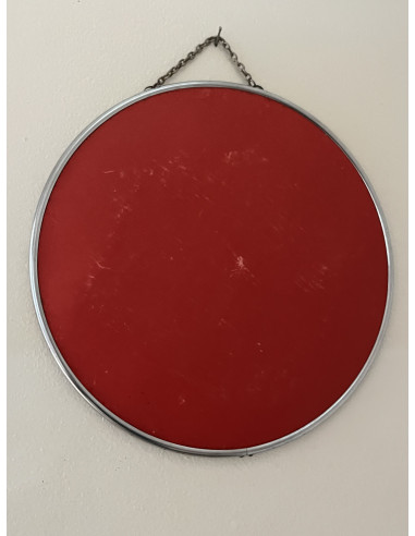 Miroir rond de barbier