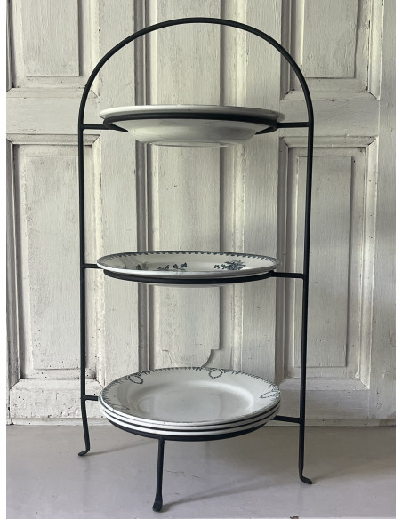 Porte-assiettes, présentoir