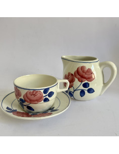 Mignonnerie du jour : Rose rouge de Creil et Montereau -...