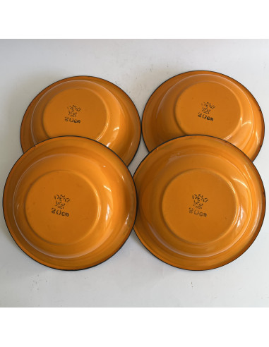 Ensemble de bols émaillés, coupelles vintage