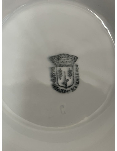 Ancien saladier faïence blanche - Saint Amand Hamage nord