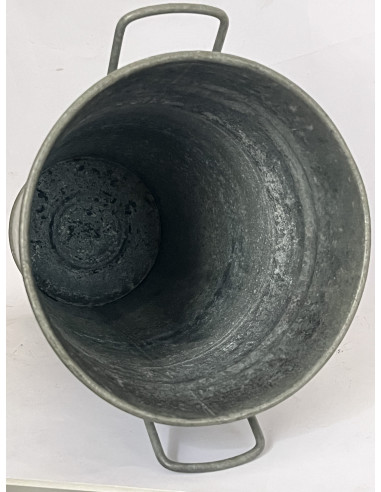 Vase de fleuriste en zinc- Grand format