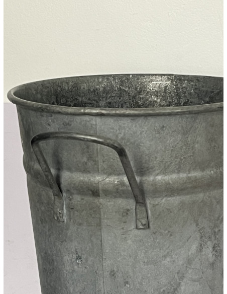 Vase de fleuriste en zinc- Grand format